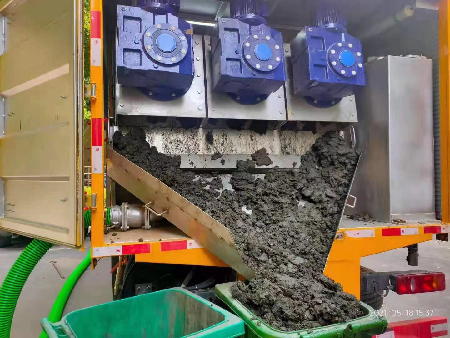 沧县化粪池清掏城市维护站-泥浆净化干湿分离处理